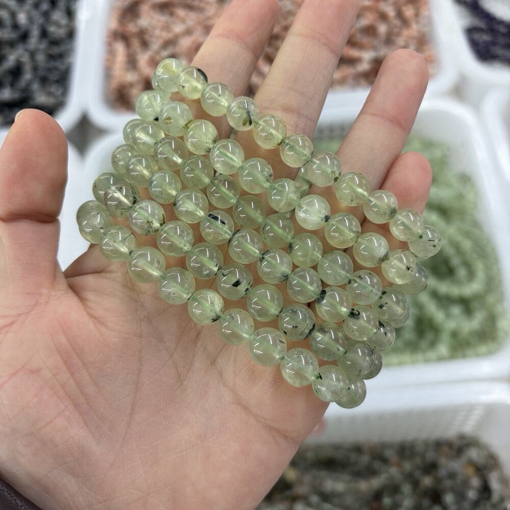 8MM Prehnite Bracelet
